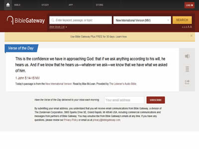 BibleGateway.com