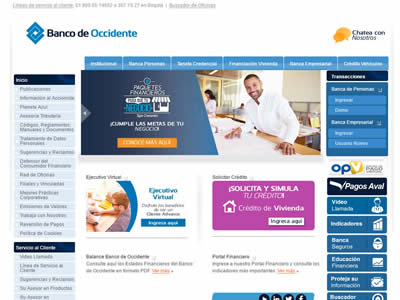 Banco de Occidente Credencial